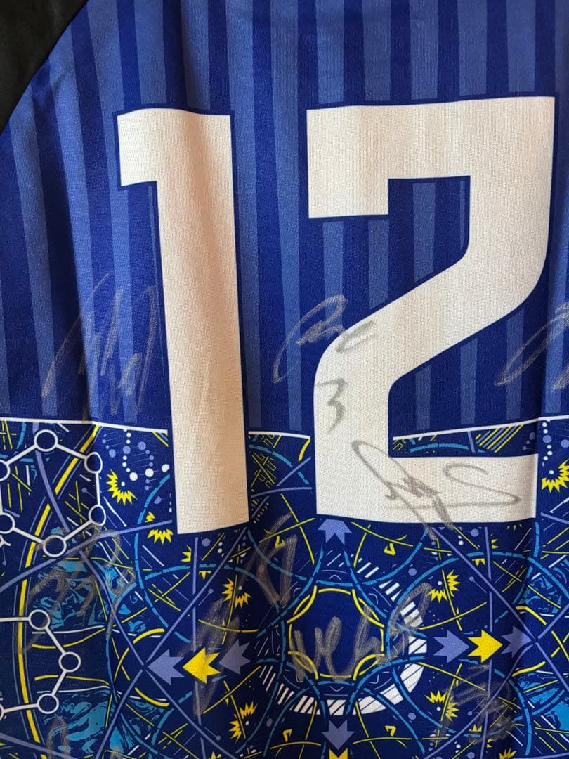 ガンバ大阪　2023シーズンEXPOTシャツ　サイン寄せ書き