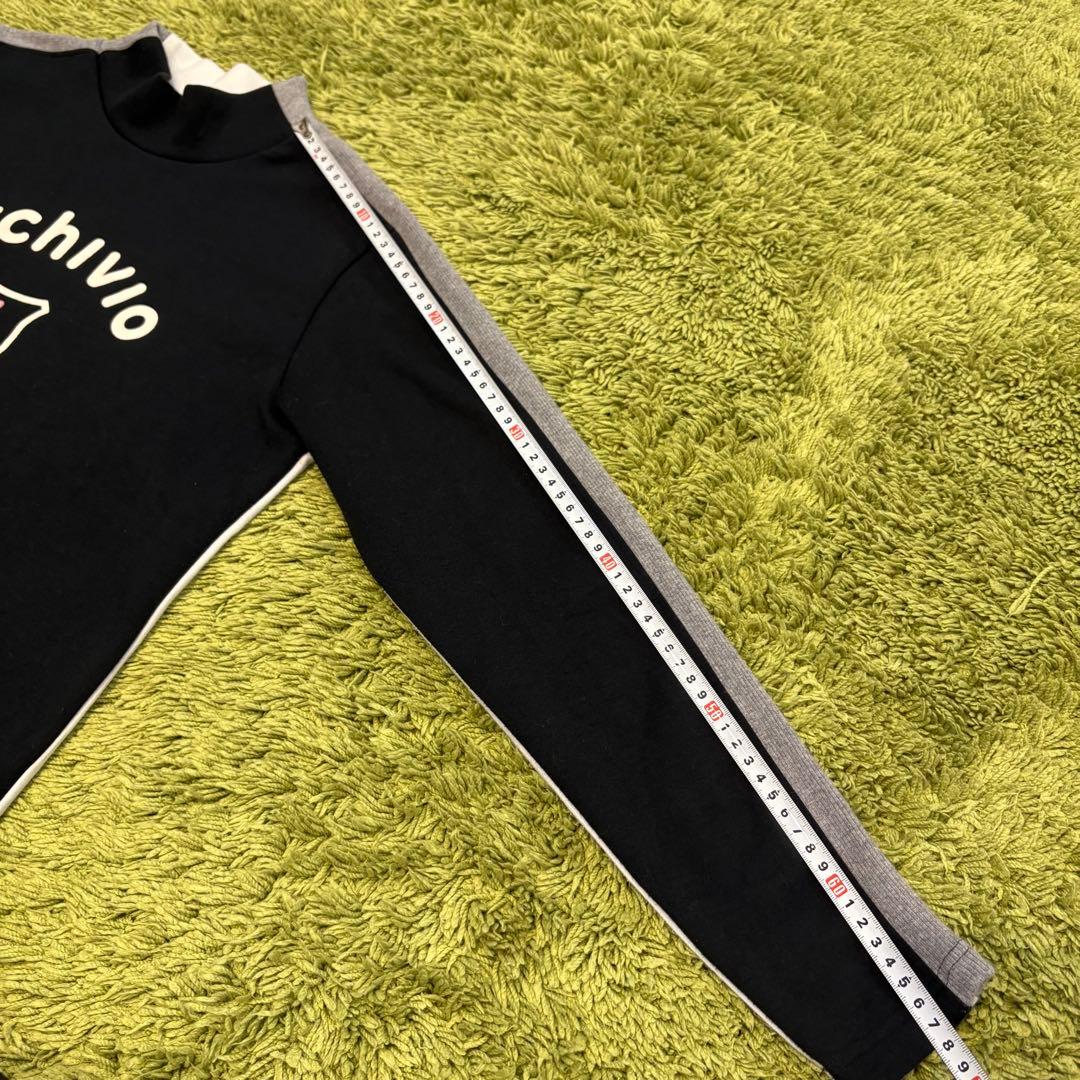 アルチビオ archivio 長袖モックネック トレーナー ブラック 40（L）