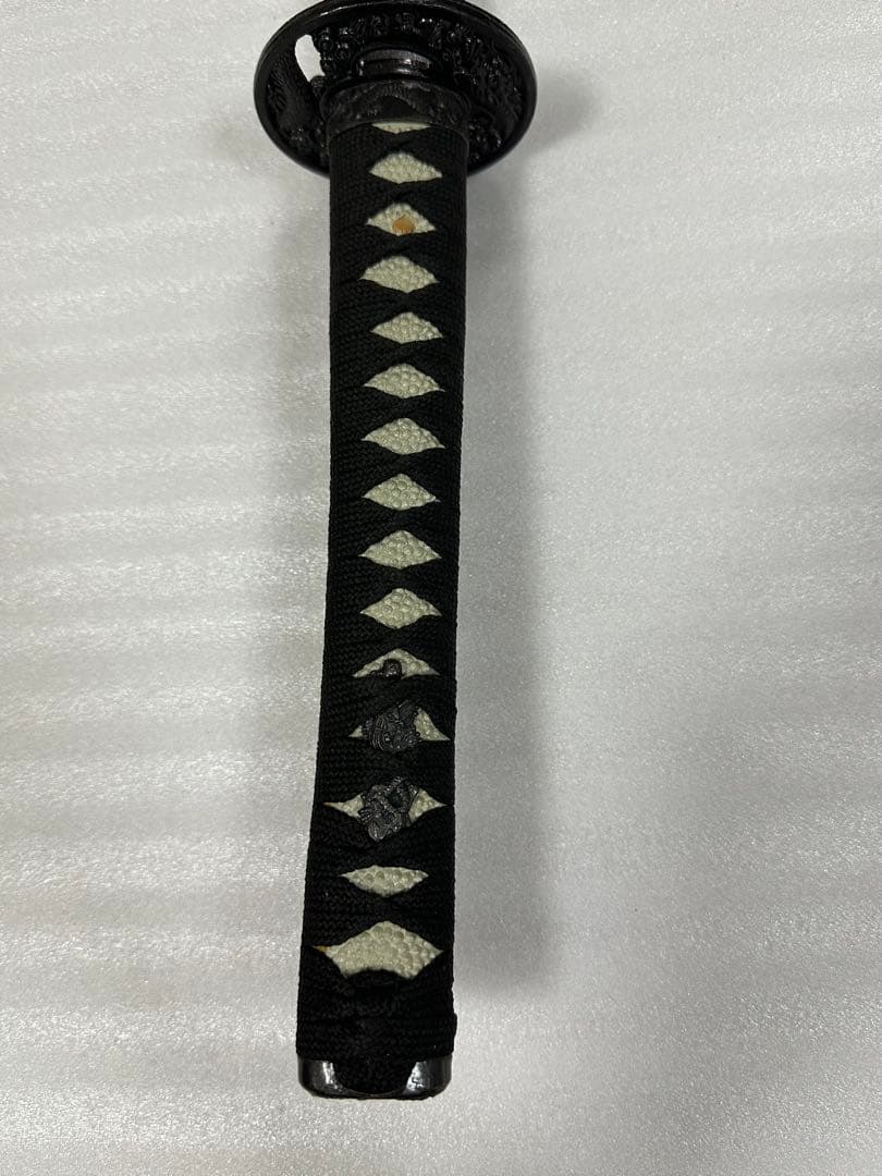 美品 模造刀 打刀 黑鞘 鞘付長さ約103cm