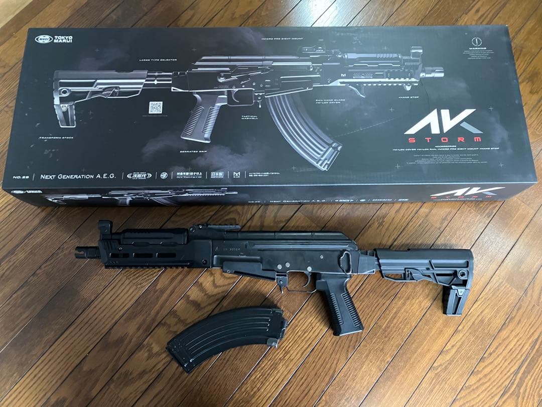 りつ　次世代　Ak storm 使用期間3ヶ月