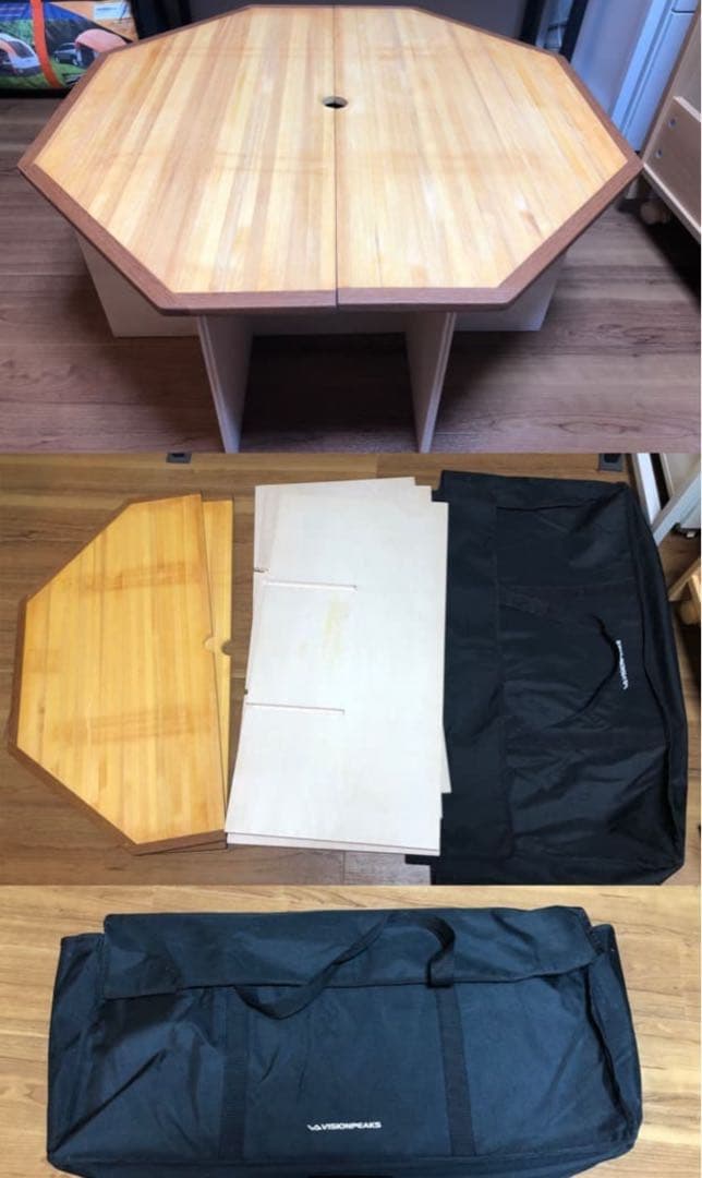 【ネネ】DOD　タケノコテント グランドシート ポール テーブルセット