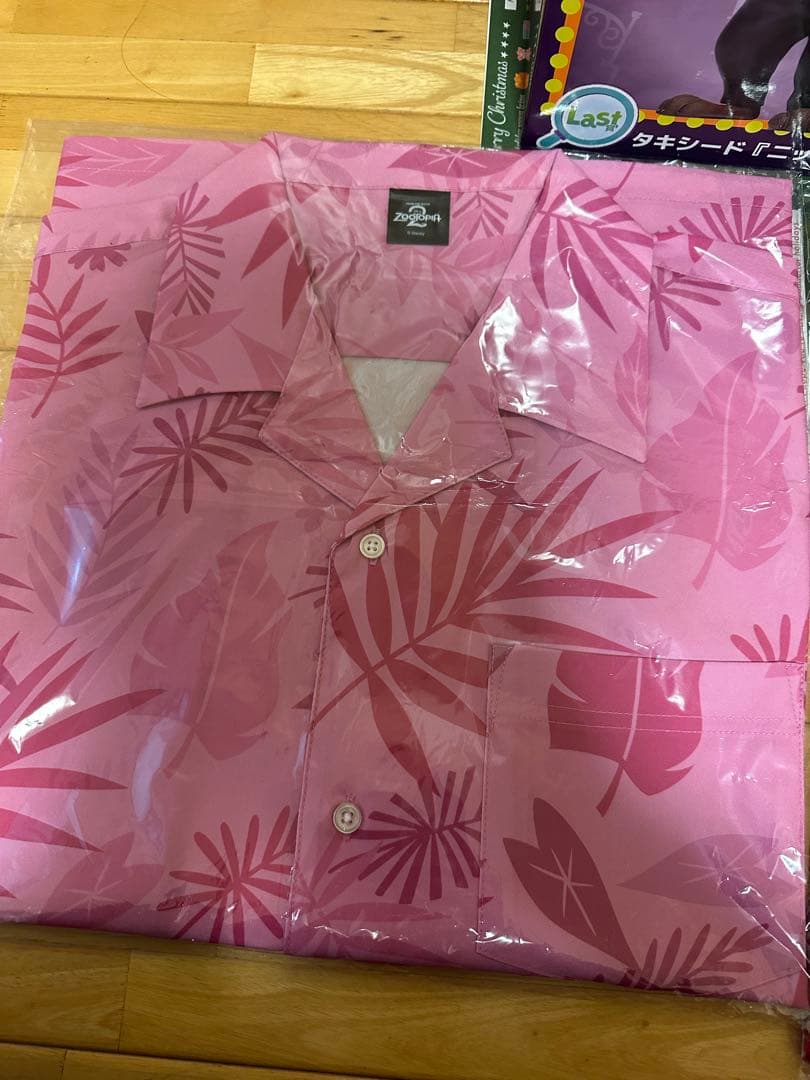 ズートピア2 ハッピーくじ　ラストワン賞　アロハシャツ、トートバッグ7点セット