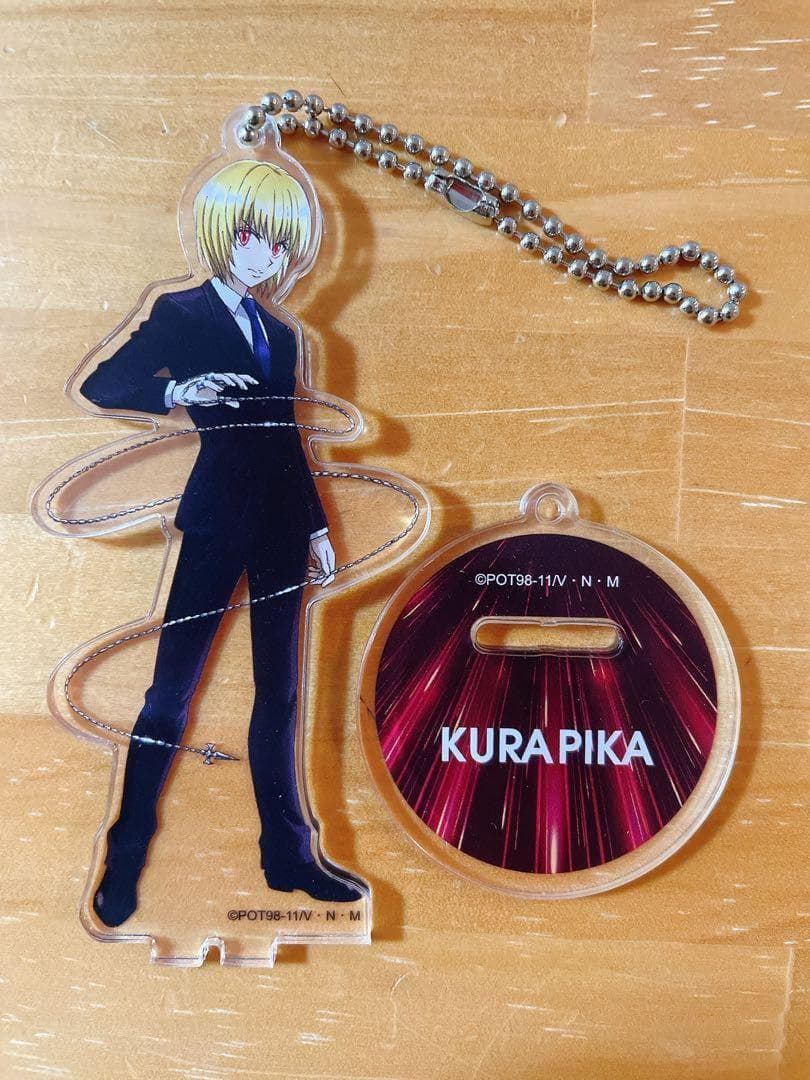 HUNTER×HUNTER クラピカ アクリルキーホルダー スーツ 台湾限定