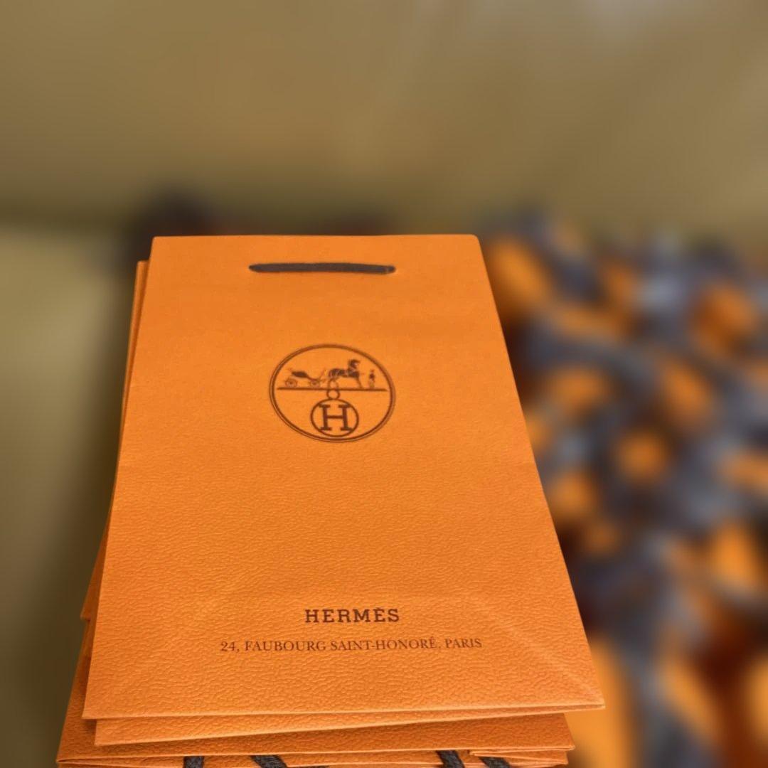 HERMES エルメス ツイリー 空箱 25個セットショッパー14枚