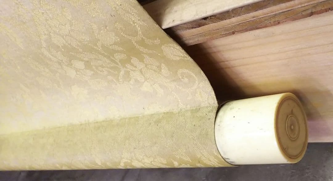 掛け軸　双馬　野村雪江先生