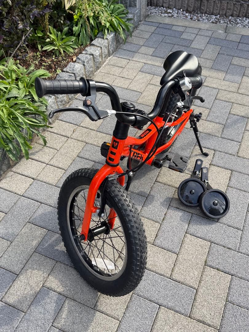 トレック　プレキャリバー 16インチ キッズバイク オレンジ 子供用自転車