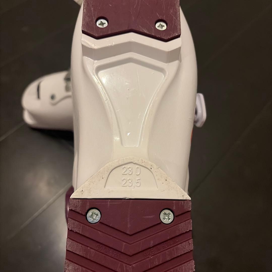 ATOMIC 子供用スキーブーツ 23cm-23.5cm ホワイト/パープル