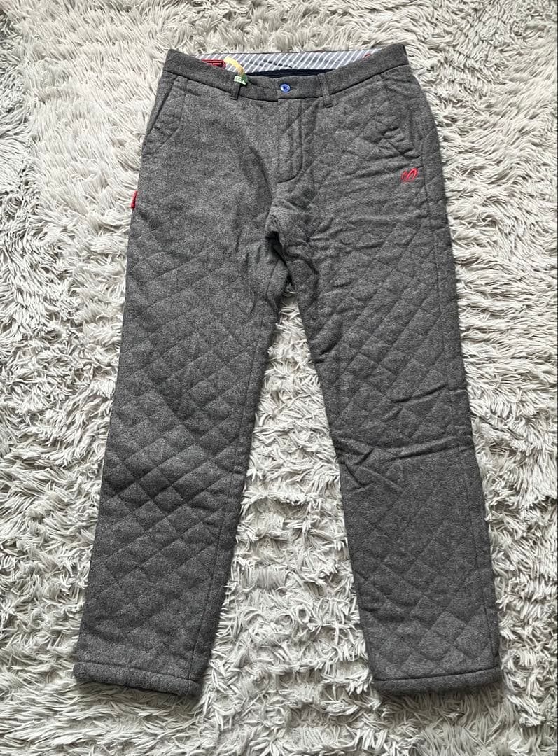 ★ PEARLY GATES マスターバニー ウールキルティングパンツ　4 ★