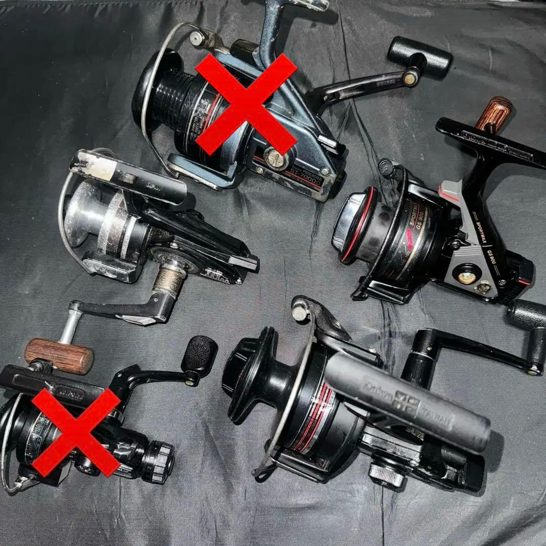 『オールド』 ダイワ　リョウビ　スピニングリール5台セット！　大幅値下げ中♪