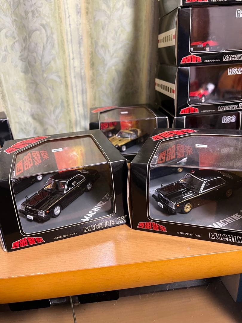 西部警察 ミニカー スーパーZ マシンX マシンRS RS1.2.3 大門軍団