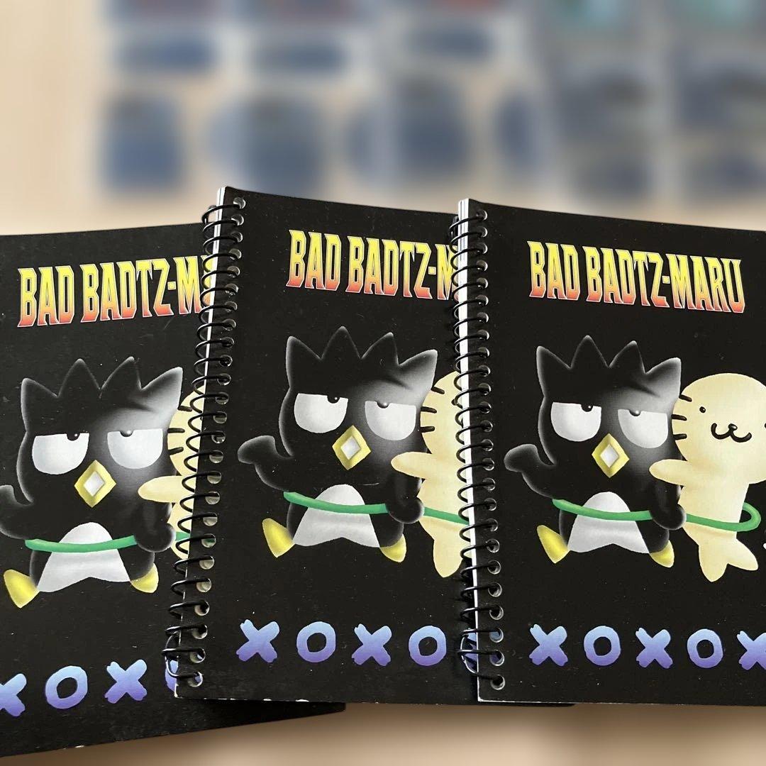 バッドばつ丸　シール　ノート　テープカッター　ペンケース　レターセット　ソフビ