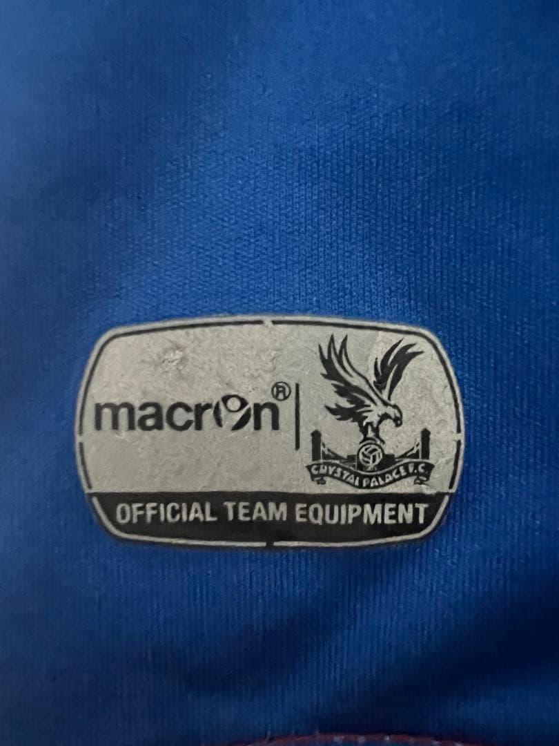 【希少】クリスタル・パレス ユニフォーム Sサイズ macron プレミアリーグ