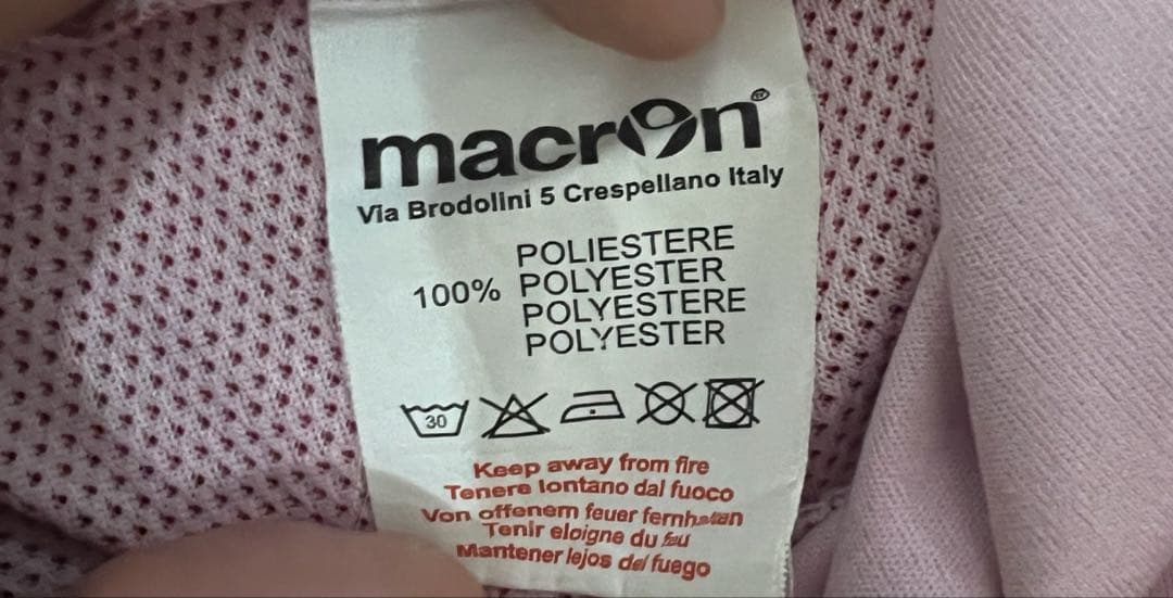 【希少】クリスタル・パレス ユニフォーム Sサイズ macron プレミアリーグ