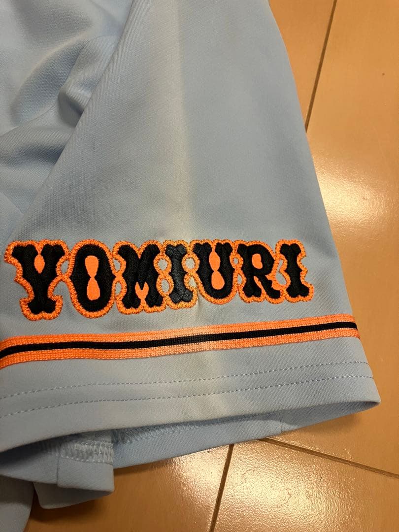 高橋由伸　水色　ブルー　ユニフォーム　読売ジャイアンツ　読売巨人軍