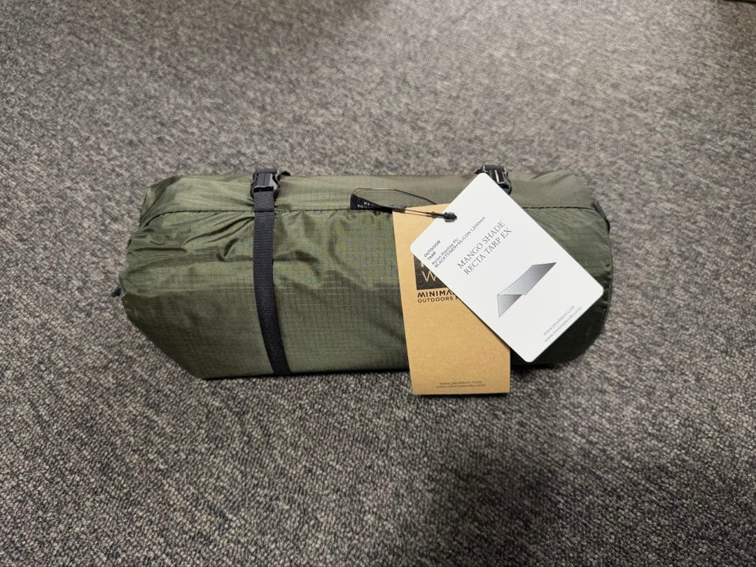 【新品】 ミニマルワークス タープ キャンプ オリーブ ヘキサ EX