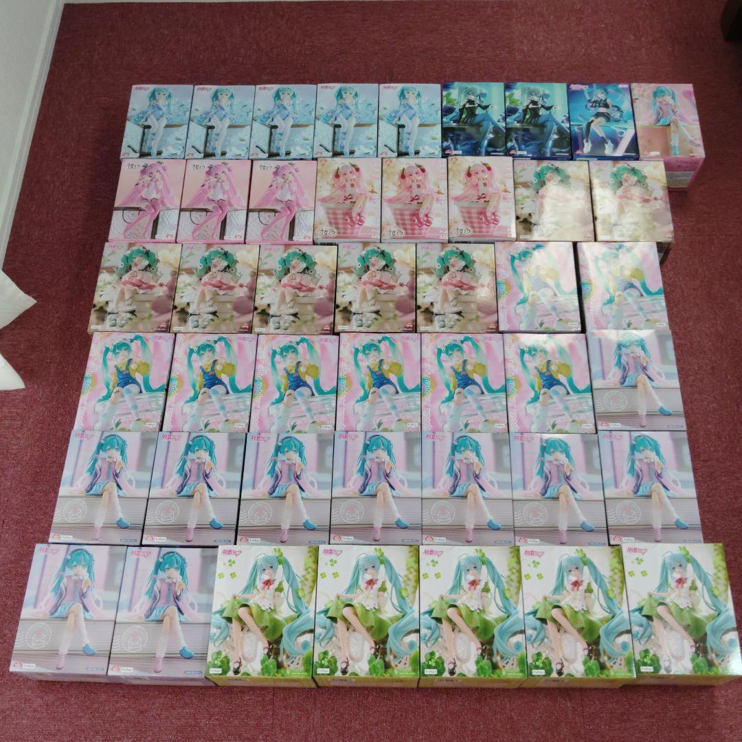 初音ミク　桜ミク　ぬーどるストッパー　フィギュア　まとめ売り