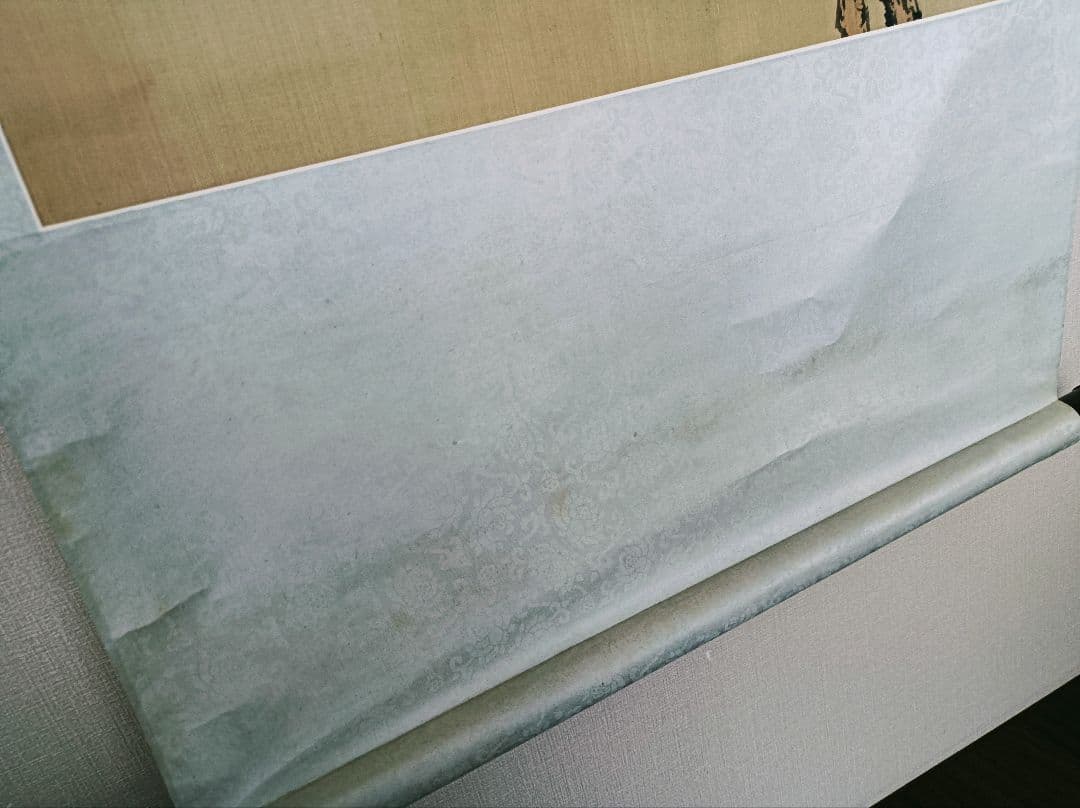 軸 開運 縁起物 おもてなし 絵 幸運 鳥 孔雀 中国 美術 骨董 インテリア