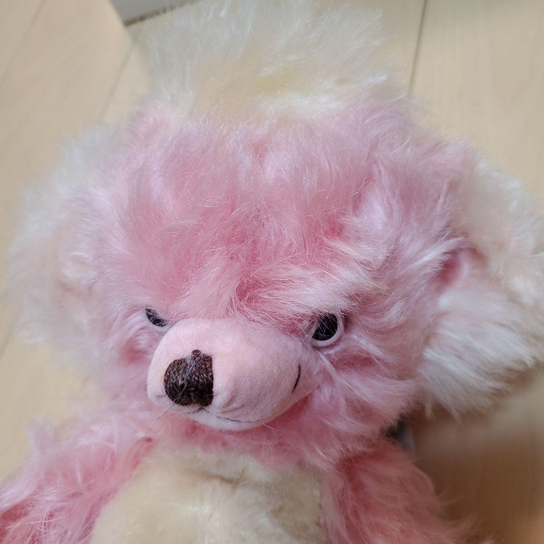 【限定100体】メリーソート　チーキー　高島屋限定　テディベア　ピンク　モヘア
