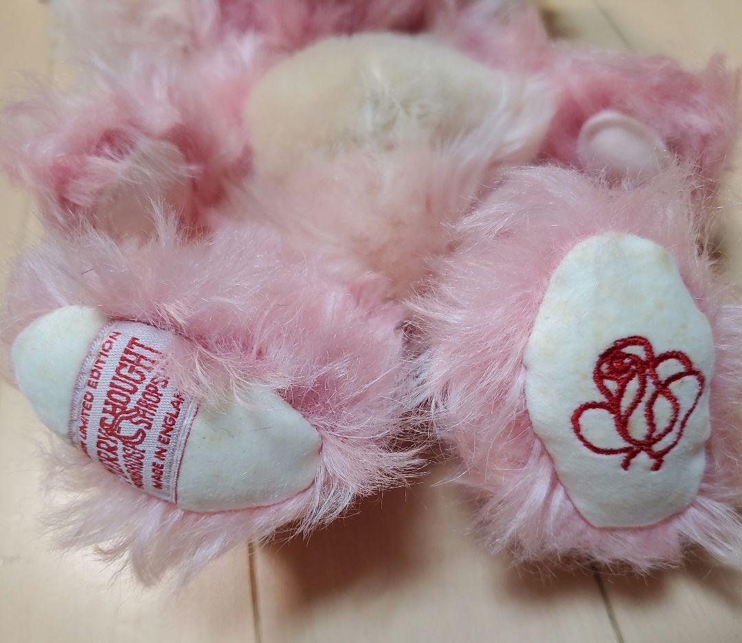 【限定100体】メリーソート　チーキー　高島屋限定　テディベア　ピンク　モヘア