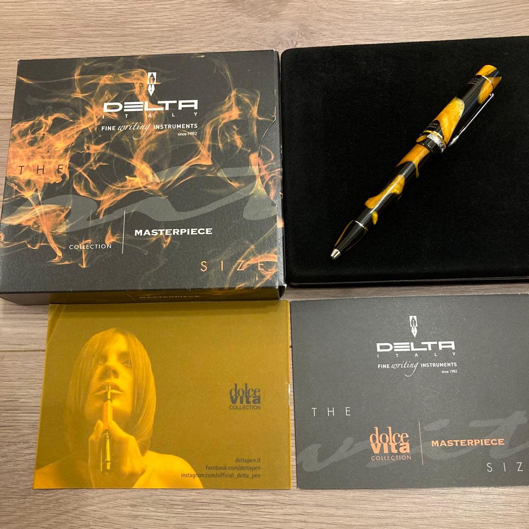 デルタ　マスターピース　ミディアム　ボールペン　筆記具
