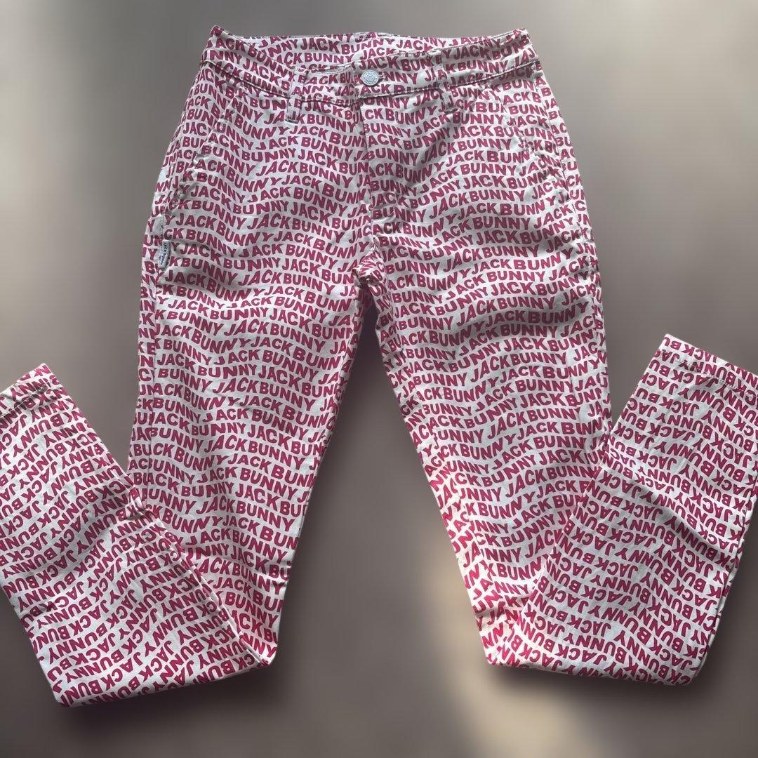 JACK BUNNY ロゴプリントパンツ サイズ0