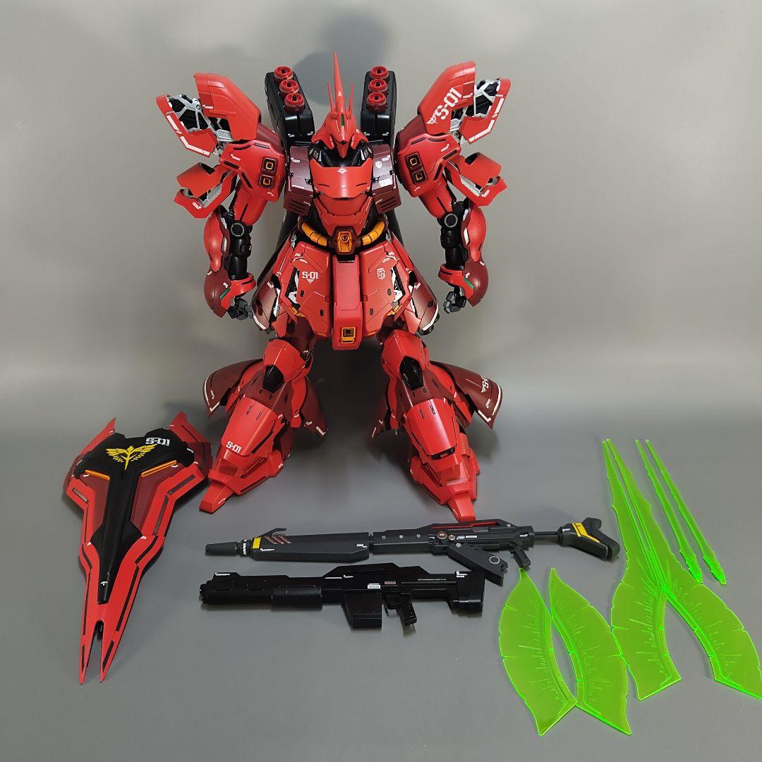 【全塗装完成品】MG 1/100 MSN-04 サザビーVer.ka