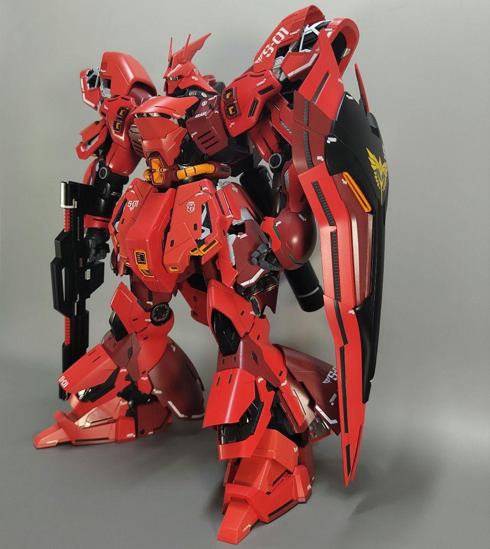 【全塗装完成品】MG 1/100 MSN-04 サザビーVer.ka