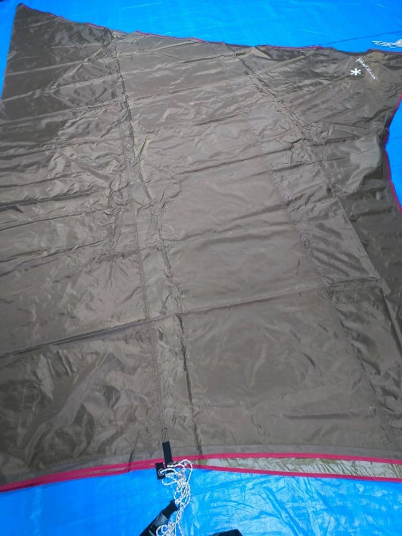 【美品】 peak コネクトタープヘキサ グレー FES-265