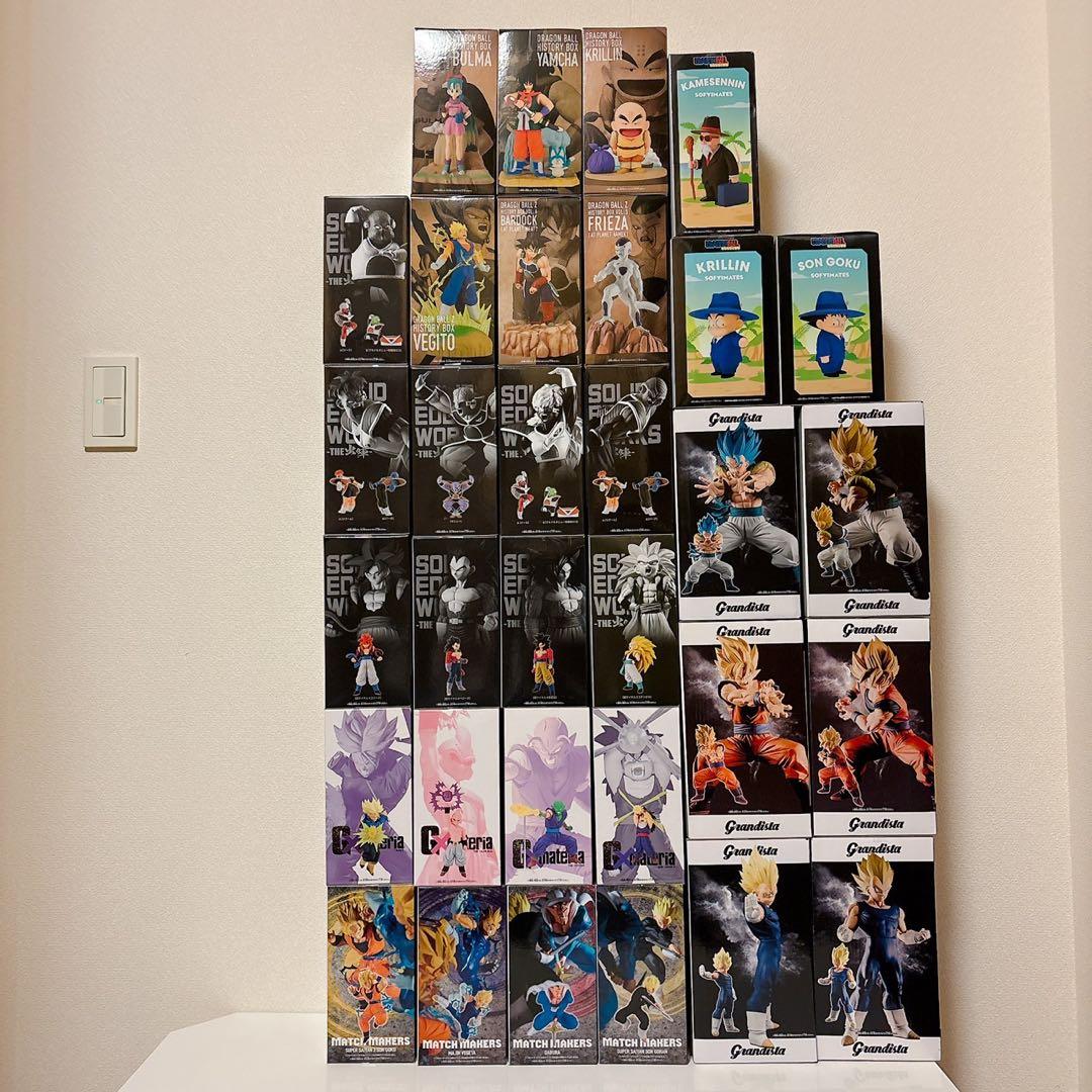 新品未開封 ドラゴンボール フィギュア32種 ブルマ・ヤムチャ・クリリン・亀仙人
