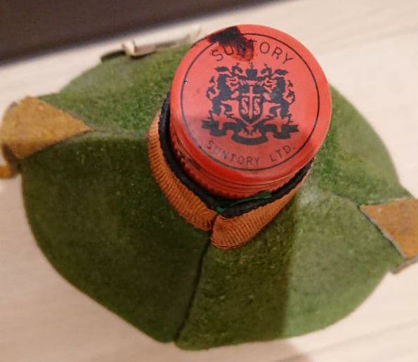 お値下げ 希少 古酒 サントリー オールド 軍服つきボトル & 干支亥ラベル