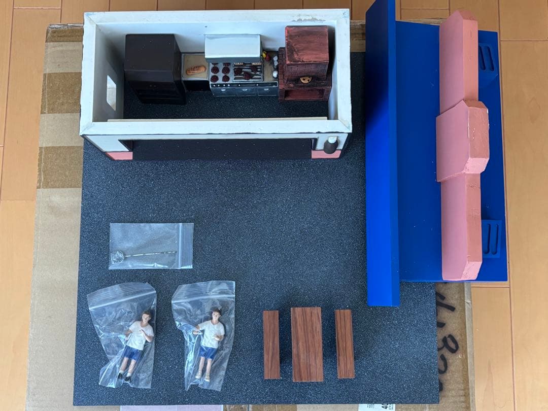 ミニカー American Diorama 1:24 Burger Stand Diora