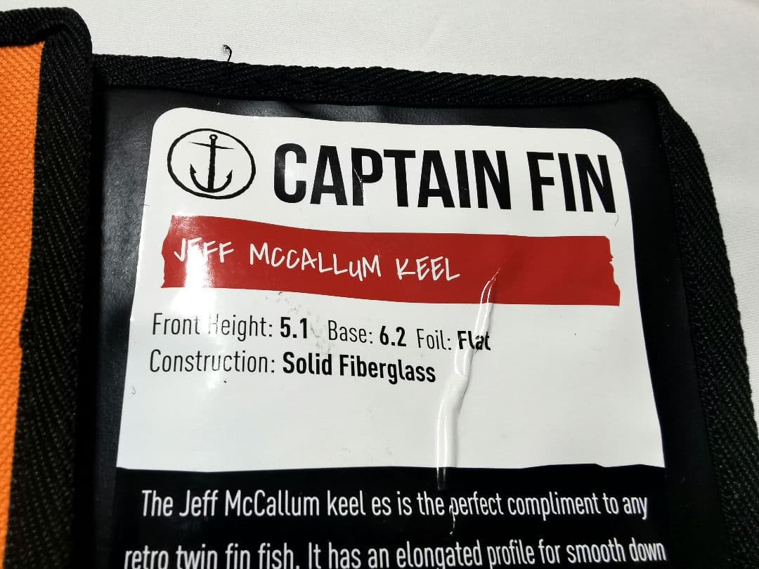 CAPTAINFIN Jeff McCallum キール マッカラム