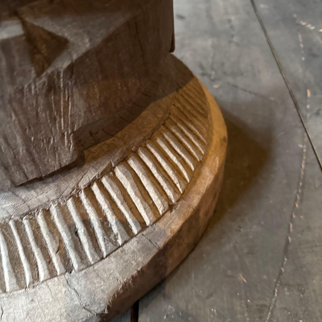 インド木製臼M