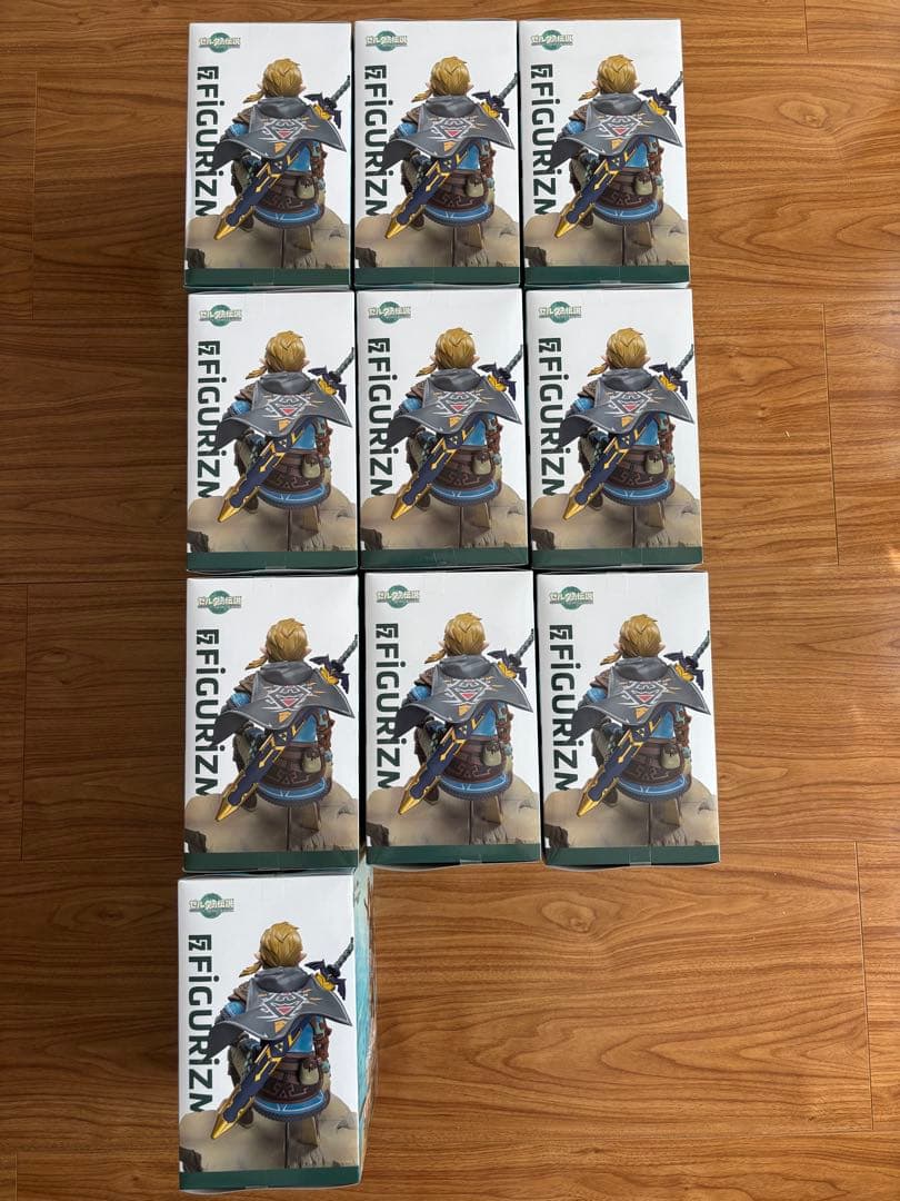ゼルダの伝説　FiGURiZMα　リンク　フィギュア10体セット