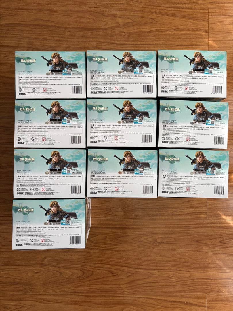 ゼルダの伝説　FiGURiZMα　リンク　フィギュア10体セット