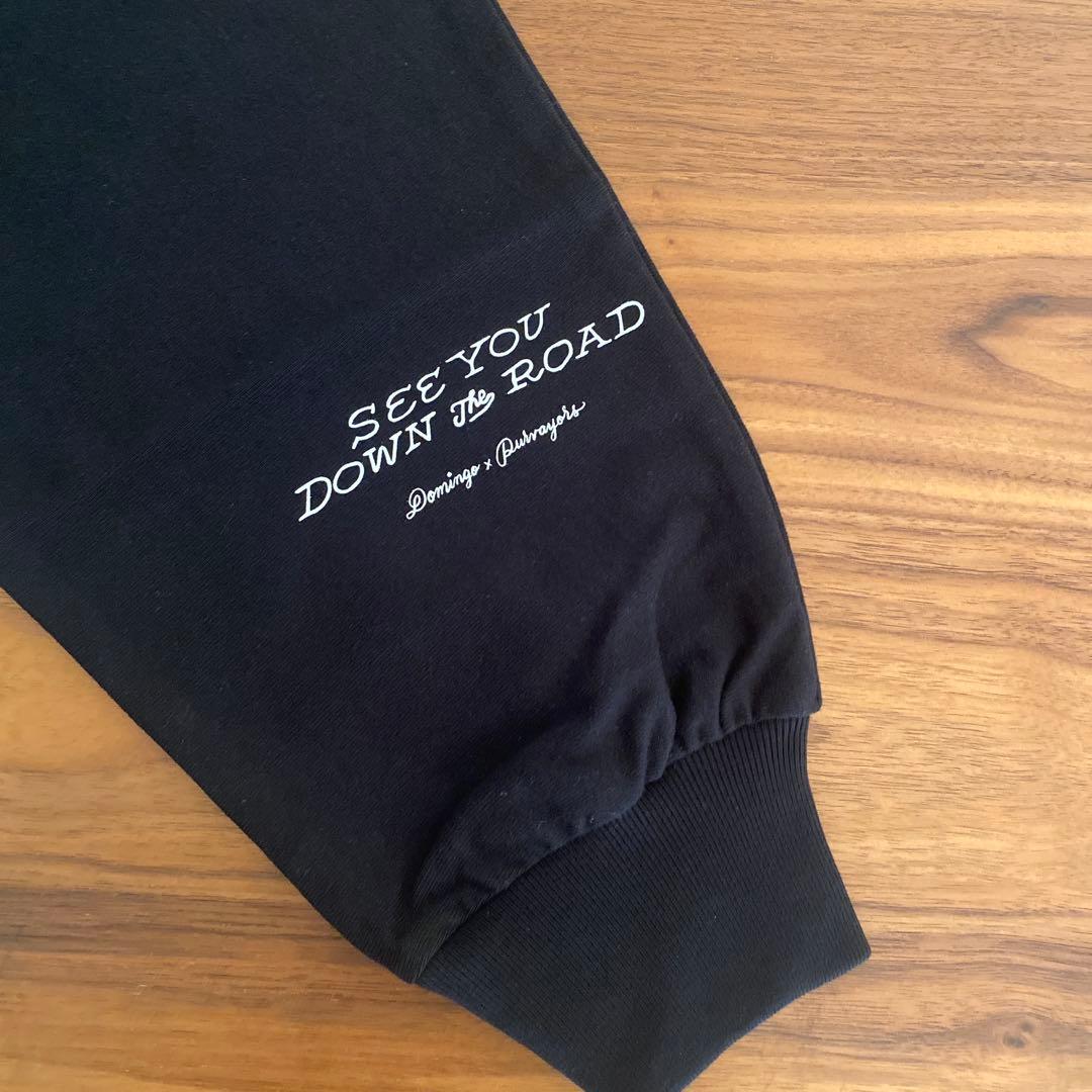 新品　DOMINGO　PURVEYORS　LUZeSOMBRA　厚手 ロンT　黒