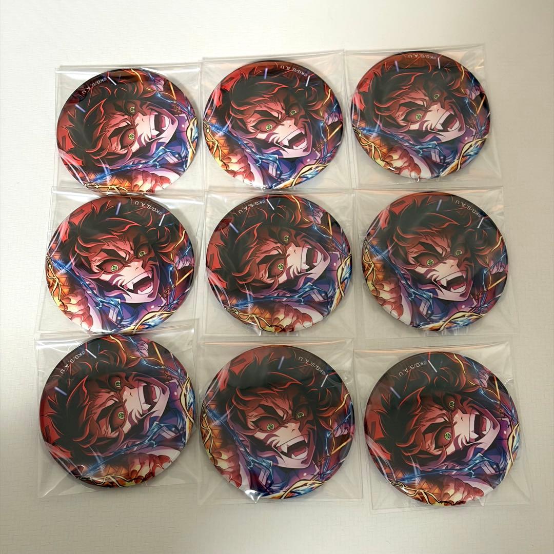 鬼滅の刃　無限城　第5弾　キービジュアル　缶バッジ　獪岳　9個セット