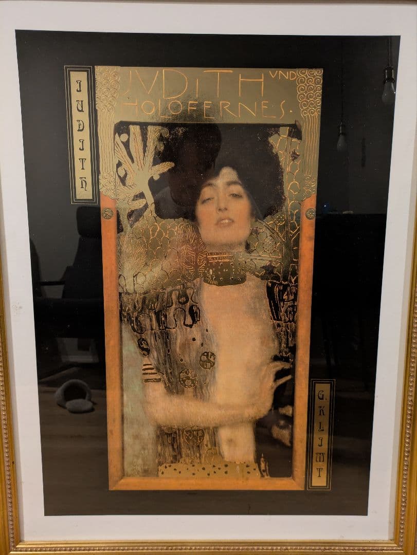 【大型】グスタフ クリムト ユディト 絵画 複製画