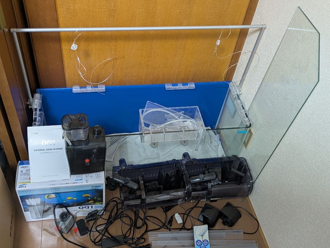[東京都内・発送不可]海水魚水槽セット レグラス900 QQ1 フィルターBig