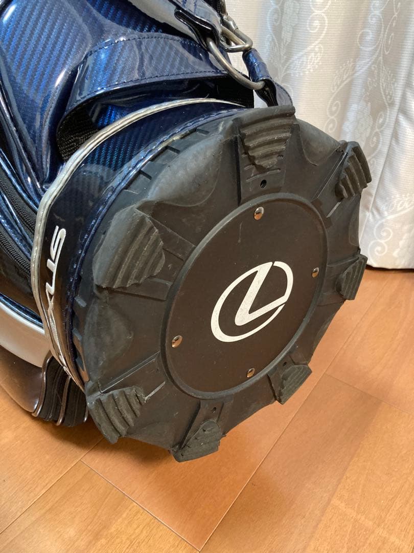 LEXUS レクサス　キャディバッグ　美品　ゴルフ　バッグ　メンズ
