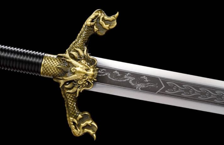 飛龍戦剣   模造刀 模擬刀 漢剣  刀装具  唐刀