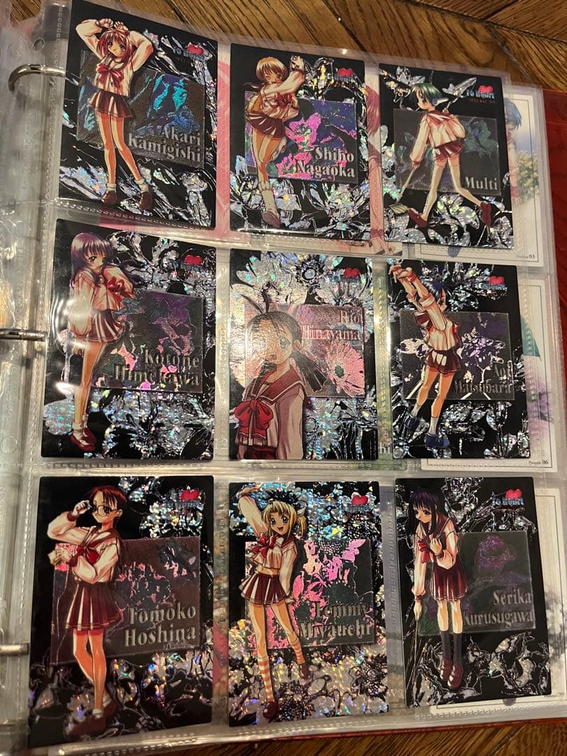 to heart メモリーアルバム　トレーディングカード