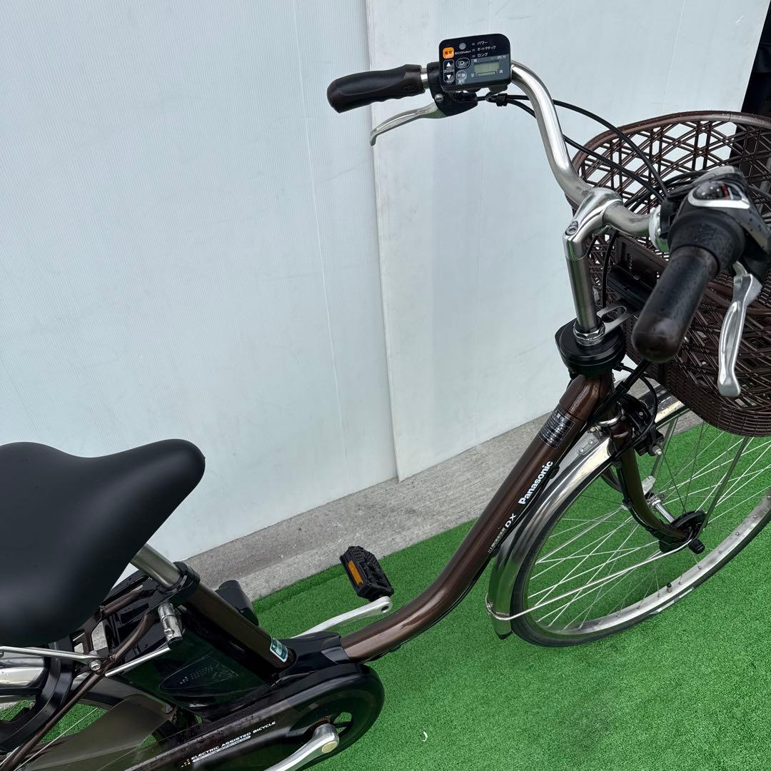 Panasonicパナソニック電動アシスト自転車26インチ ブラウン 美品