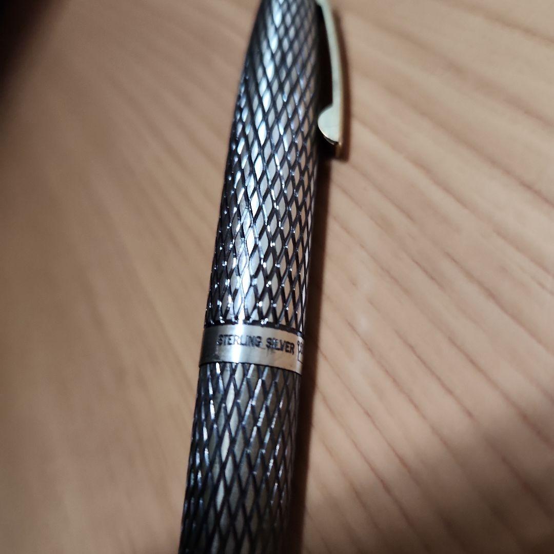 SHEAFFER シェーファー USA 万年筆 　スターリングシルバー製