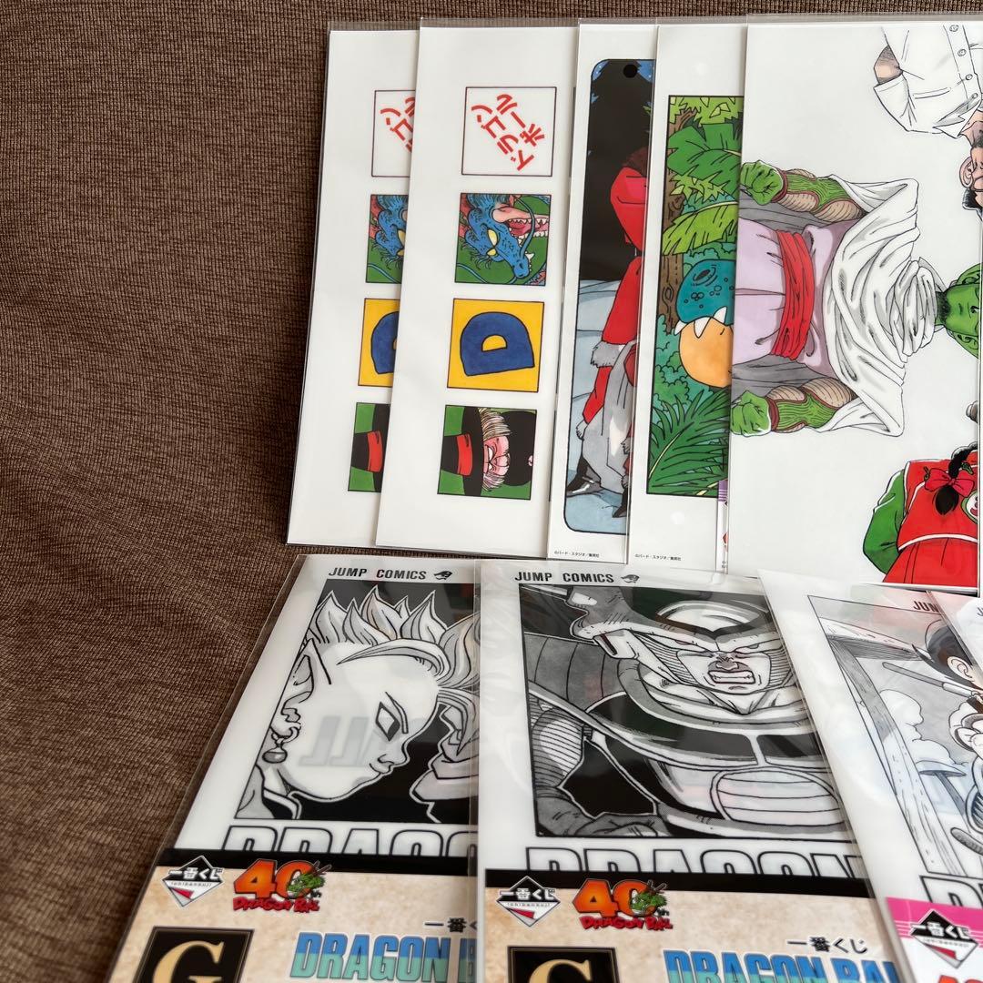 ドラゴンボール　一番くじ　40th クリアファイル　ポスター　ストラクチャー