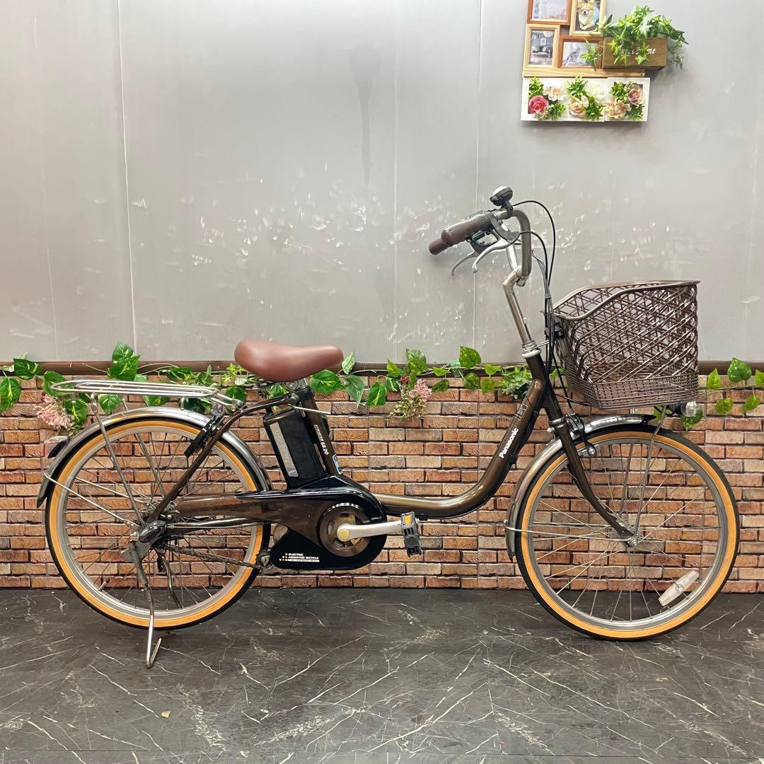 【66】電動自転車 Panasonic vivi 20 ブラウン