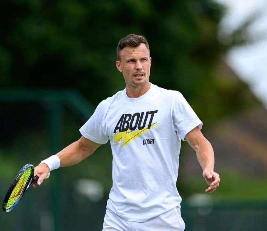 ABOUTアバウトMEN'S TECH T-SHIRT WARM UP 白　L