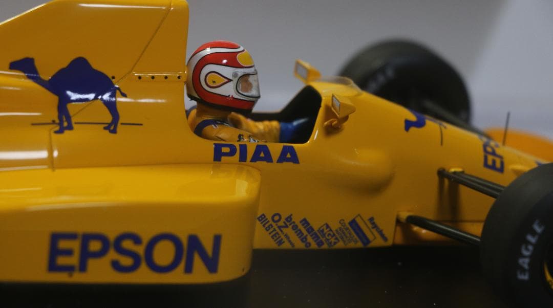 スパーク製　ロータス・ジャッド１０１　1／１８　１９８９イギリスGP　Ｎピケ仕様