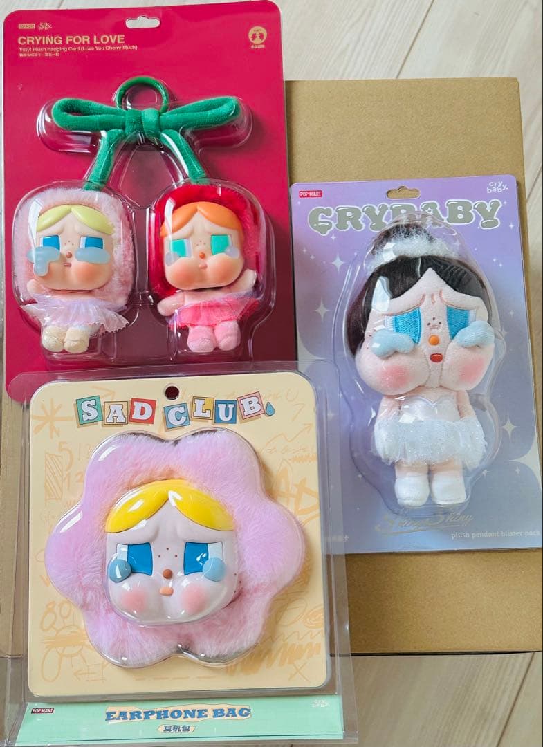 ぬいぐるみ CRYBABY Crying For Love SHINY SHIN