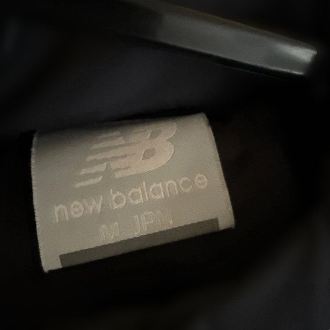 NEW BALANCE　ウインドパデットロングコート　ベンチコート　黒　M　中綿
